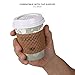 ECO PRODUCTS Compostable Disposable World Art 12oz Large Coffee Cups, Case of 1000, Renewable Hot Paper Cup, Plant Based PLA Lining, Color Coded 7