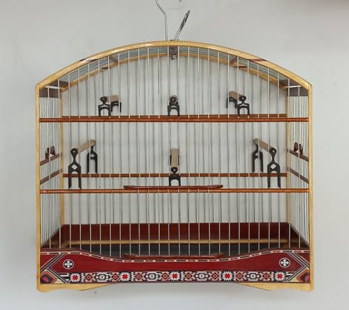 GAIOLA COLEIRO ARAME (DESEMHOS ALEATÓRIOS)