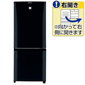 Amazon.co.jp: 三菱 【右開き】146L 2ドアノンフロン冷蔵庫