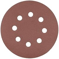 HÖGERT TECHNIK – Schleifscheiben 125 mm Körnung 40 mit Klettverschluss, 11 Löchern, Aluminiumoxid, für Holz, Metall, Lack, Exzenterschleifer, staubabsaugfähig, 5er Set