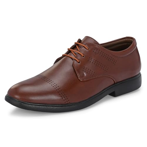 Image of Centrino Formal Shoe for Men | Soft Cushioned Insole for All-Day Comfort | Stylish & Elegant Design | Perfect for Office, Business Casual & Formal Attire 7662