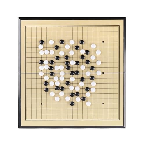 Pieghevole per una facile portabilità: questo design compatto e pieghevole Go Board consente una facile conservazione e trasporto. Che tu stia uscendo o semplicemente conservando il set a casa, la struttura leggera e salvaspazio di questo piccolo Weiqi cinese pieghevole portatile lo rende ideale per il gioco in movimento.