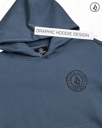 Image of Volcom Boys Hoodie - Long Sleeve Pullover Graphic Hoodie Sweatshirt - Warm Casual Hoodies for Boys (8-20)