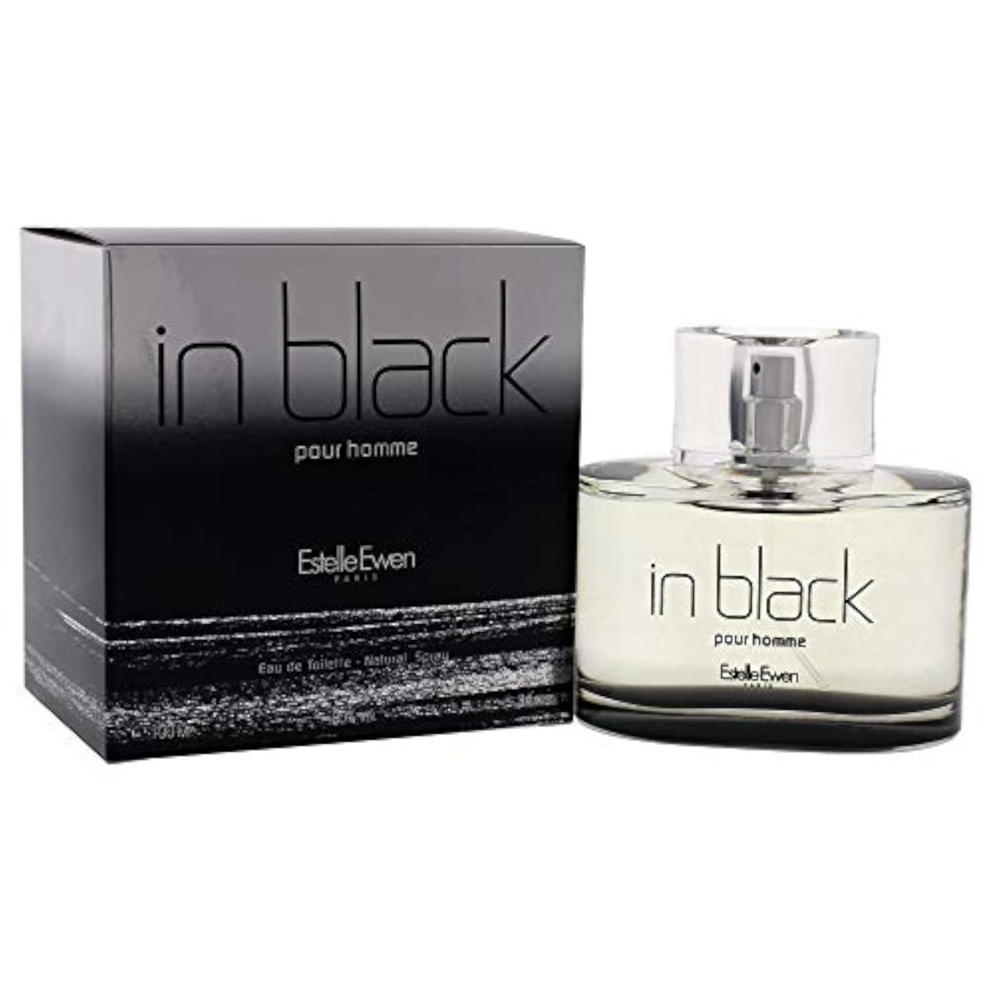In Black Eau de Toilette Spray for Men, 3.4 Ounce