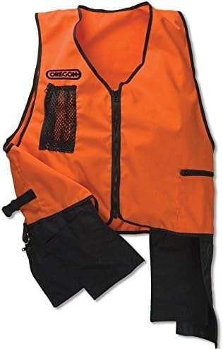 The ROP Shop New Oregon Forestry Tool Vest Size XXL Extra Extra Large - High Visibility Orange Safety Tool Work Chainsaw
