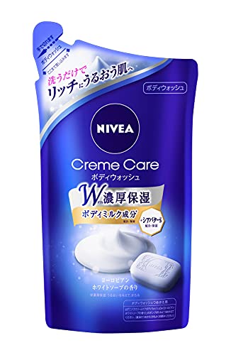 Japan Health and Personal Care - Nivea cream Care Body Wash European soap refill 360mlAF27