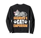 Grandpa's Cat Emporium Cat Grandpa Sudadera