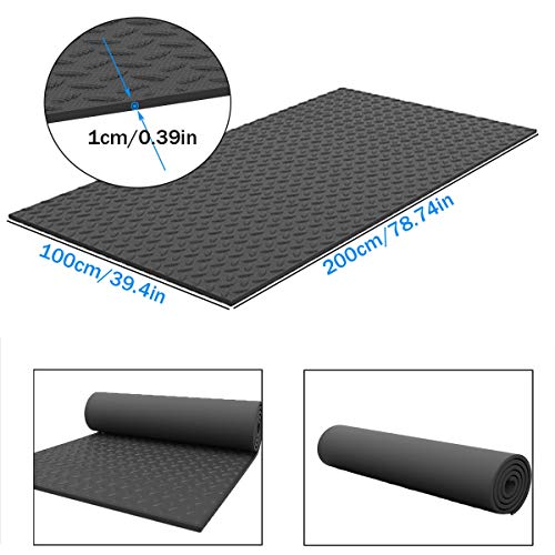 Tappetino protettivo per tapis roulant, resistente EVA antivibrazione e riduzione del rumore, ideale per attrezzature da palestra domestiche