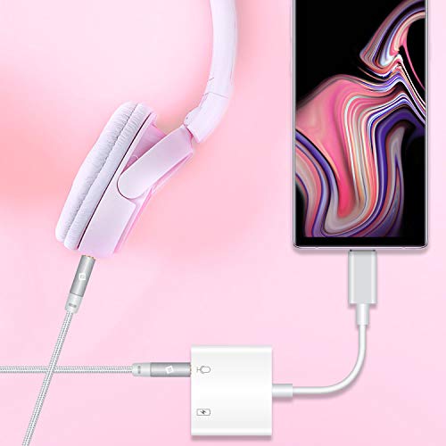 Cellet 3.5Mm Aux Audio Adapter Type C Usb Enhanced Quality Sound Compatible To Ipad Pro 11-Inch/12.9-Inch Samsung Galaxy S20 Ultra 5G S10 S9 Note 10+ 10 9 Google Pixel 4Xl 4 3 3Xl Macbook Pro Air #TOP1