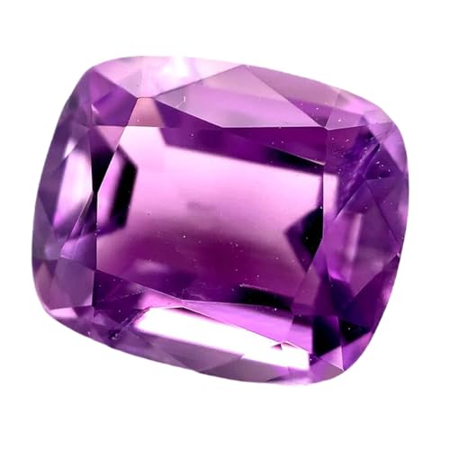 Améthyste naturelle à facettes de qualité supérieure pour bague d'exception