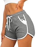 Aloodor Sweat Shorts Women Athletic Running Shorts Summer Outfits for Women Fashion Trendy 2026