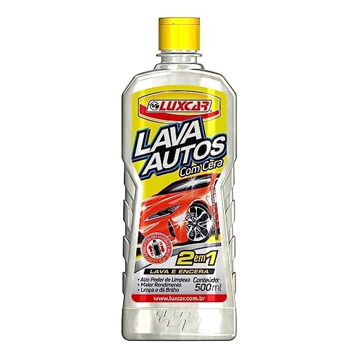 Lava Autos Com Cera Lexar Luxcar 500 Ml
