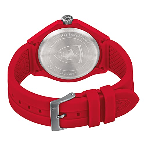 Scuderia Ferrari Pit Crew Analog Red Dial Men's Watch-0830677 - Image 3