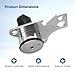62TE Transmission Pressure Transducer Sensor 5078708AC Fit for Chrysler 200 Pacifica Sebring Town & Country Dodge Avenger Grand Caravan Journey Ram C/V ProMaster 1500 2500 3500 Replace 5078708AA