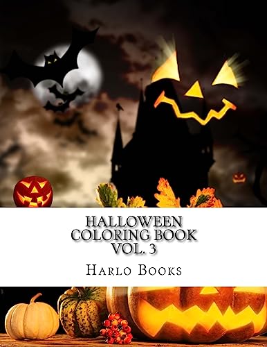 Halloween Coloring Book: Halloween Fun Coloring Book for Relaxation, Meditation & Stress Relief