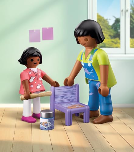 Playmobil Special Plus 71881 Activite Peinture Entre Maman Et Enfant - vue 3