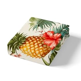 Feelyou Pineapple Fruit Comforter Cover Full, Cute Pinepple Duvet Cover Fruit Bedding Set for Kids Boys Girls Cute Fruit Bedspread Cover Microfiber Quilt Cover 3Pcs 41c8nHMELrL. SS280