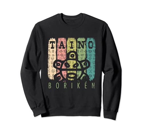 Vintage Sun Boriken Taino Sun Symbol Taino Shirt Sudadera