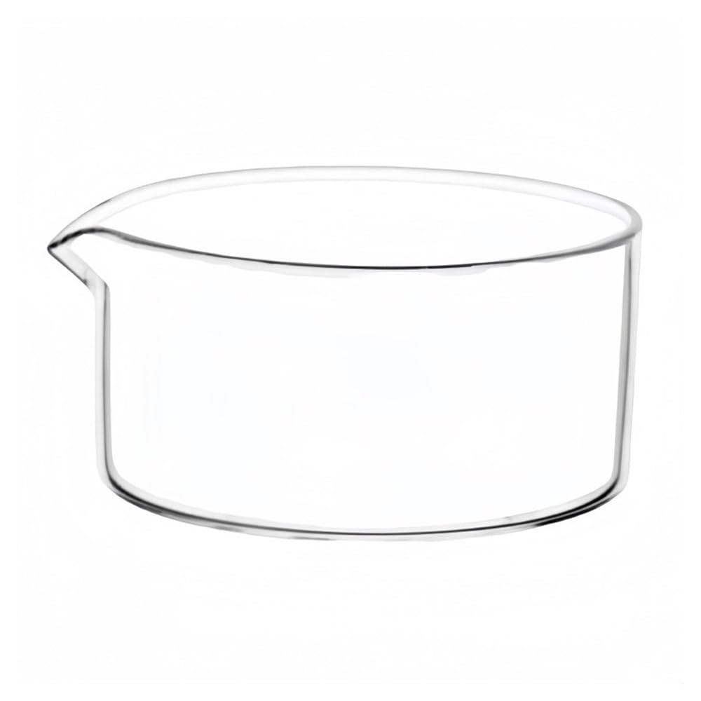 Platos de laboratorio de vidrio de borosilicato espesado con pico de 60 a 180 mm, fondo plano de evaporación.(150mm 940ml)