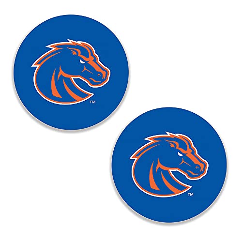 Boise State University Broncos Logo 2.75 X 2.75 Ceramic Car Coasters Pack Of 2 #TOP8