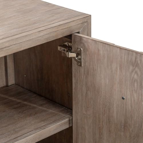 Liberty Furniture Lafayette 4 Door Accent Cabinet - Weathered Tobacco