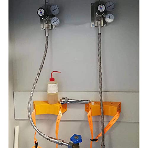 EXMDLLY Zylinder Halterung Gas Flaschen Halterung Langlebiger ABS Gas Flaschen Halter für Wohnmobil Wohnmobil RV Caravan,Orange