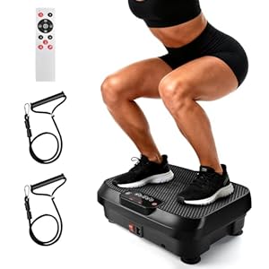 Vibration Plate Exercise Machine for Lymphatic Drainage Weight Loss,Whole Body Workout Vibration Fitness Platform,Mini Shake Plate,Sport Gym Fitness Equipment