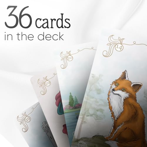 Cartas Lenormand OMNITO para amor y destino 36 cartas