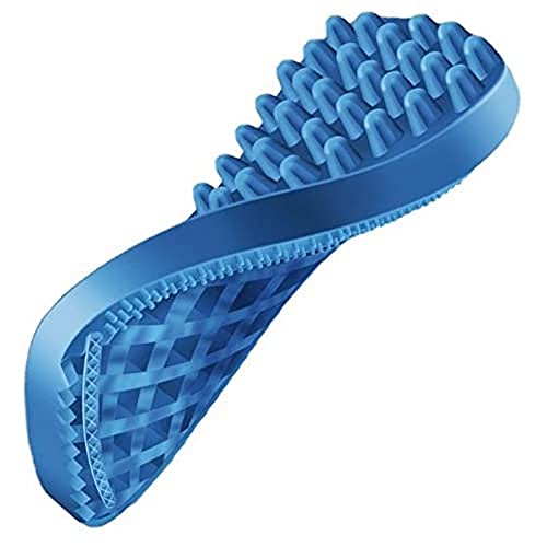 Image of Pet&Me Rubber Brush Soft Short Hair Blue Pet Soft Short Hair