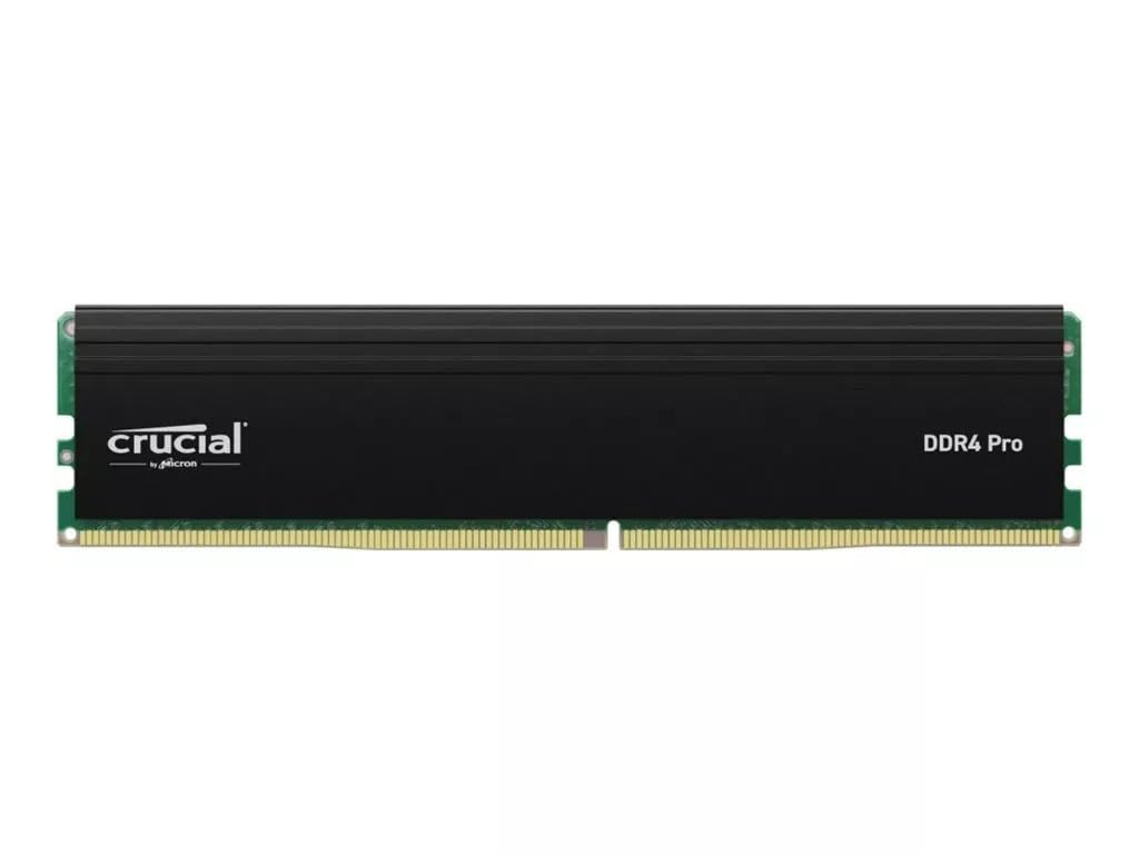 Crucial Pro 32GB RAM (1x32GB) DDR4-3200MHz U-DIMM Desktop, workstations Memory Satin Black Finish Aluminum Heatsink CP32G4DFRA32A (B0CGQ3HDTX) Amazon Price History, Amazon Price Tracker