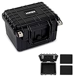 Koah Weatherproof Hard Case with Customizable Foam (10 x 9 x 7 Inch)