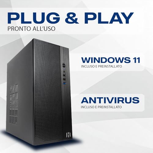 Pc fisso computer desktop, core i7, Ram 32Gb, Ssd 1 TB, Scheda Video GT 730 4 GB, Windows 11 PRO, Desktop i7, pronto all’uso - PC Desktop - Immagine 2