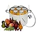Harvest Stainless Steel 20 Qt Canning Pot with Rack | Water Bath or Steam Canning | Works on All Stovetops Including Induction, Glass, Gas (Stainless Steel Canner + Tools)