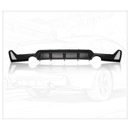 KETAI Rear Diffuser Compatible with 2014-2020 BMW 4 Series F32 F33 F36 by KETAI - Used condition - Image 7