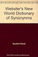 Webster's New World Dictionary of Synonynms 0446314145 Book Cover