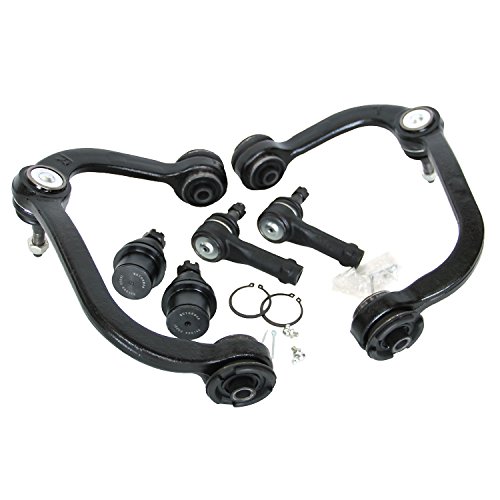 Motorman 6 Pc Front Suspension Set - Control Arm, Ball Joint, Outer Tie Rod For 2004-2008 F-150 2006-2008 Mark Lt #TOP6