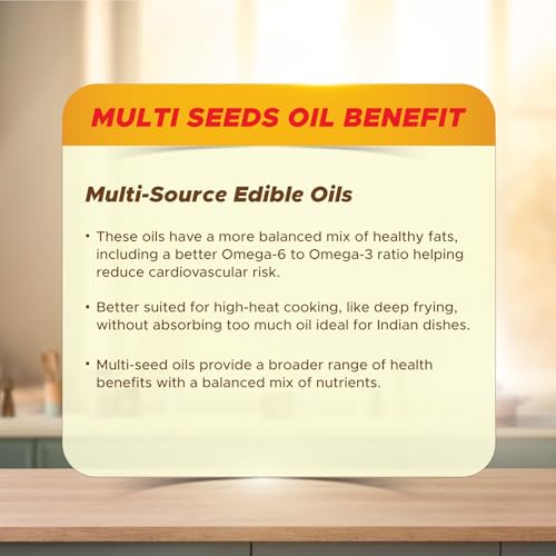 Image of Saffola Gold Refined Cooking oil | Power of 3 - Balance of Good Fats, Triple Anti-Oxidant System & Fortified with Vitamins | Multi-Source Edible Rice Bran & Corn Oil | 3 Litre Standee pouch