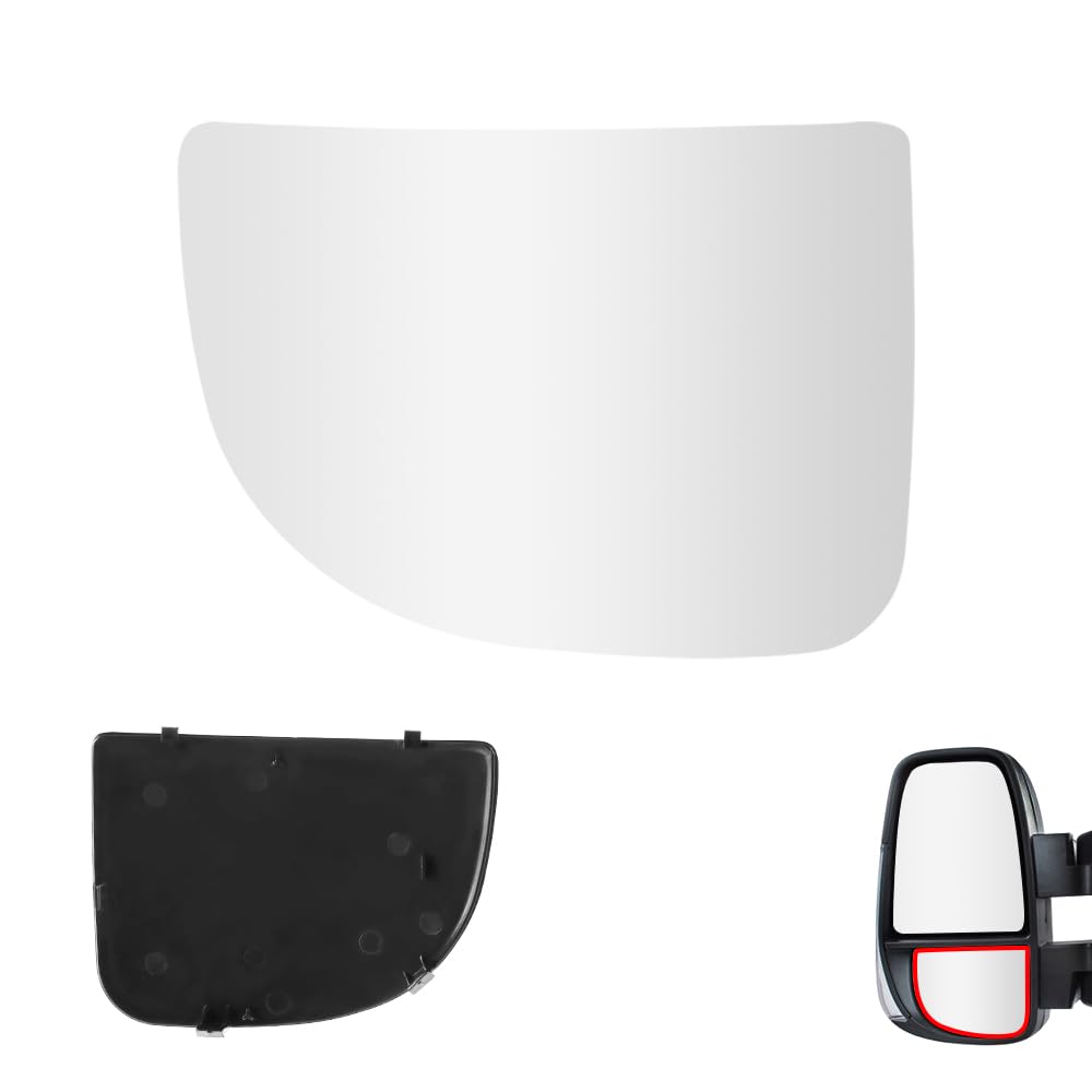 SENZEAL Cristal de Retrovisor Calefactable Lado del Pasajero para Iveco Daily 2014-2024 (Superior Derecha) — view 11