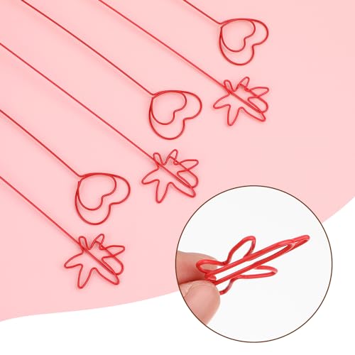 20 Pcs Metal Wire Floral Picks, 12 Inch Metal Floral Place Card Holder Picks, Flower Stick Clip for Floral Arrangement, Table Name Number Card, Photo Memo Holder