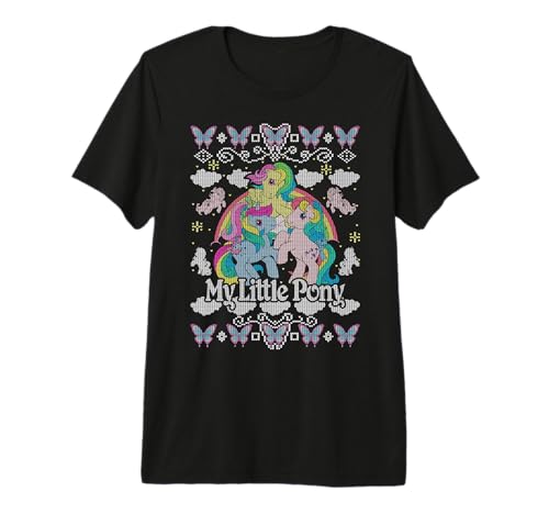 T-shirt Mon Petit Poney à motif jacquard parfait pour vos soirées geek et moments de détente