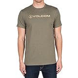Volcom Men's Stone Logo Branded T-Shirt