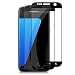 Produktbild [2 Stück] Hepooya Panzerglas Schutzfolie für Samsung Galaxy S7 [Vollständige Abdeckung], Displayschutzfolie für Samsung S7, 9H Härtegrad, 99% Transparenz Full HD, Anti-Kratzen (schwarz)