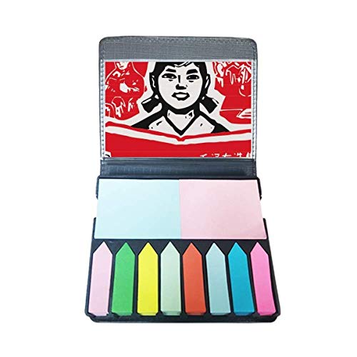 Boîte de marque-page Révolution chinoise rouge aux finitions soignées pour amateurs de papeterie