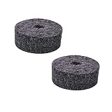 Filzscheiben für becken: beckenhülse, um ihr becken auf optimaler höhe für eine großartige zu halten, filzscheiben für gurtknöpfe