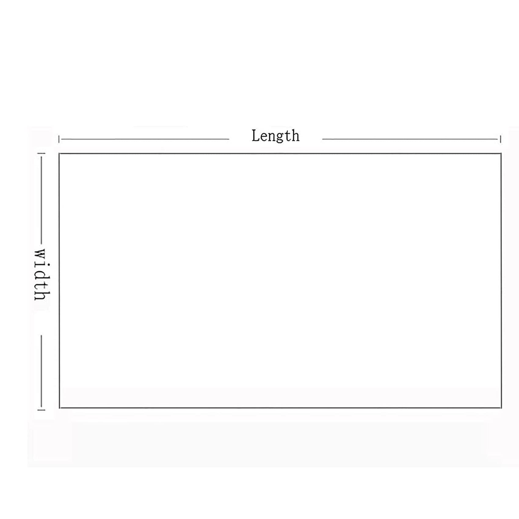 Tappeto Salvapavimento Trasparente, 1.5mm Protezione Parquet Pavimenti Duri Resistente Antiscivolo AntiGraffio Misura A Scelta Salva Parquet Tappetino,80/100/120/140cm di larghezza(120x400cm(4f