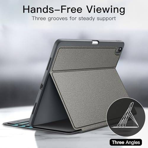 Image of JETech Folio Case for iPad Air 13 inch M4 /M3 /M2, Space Gray