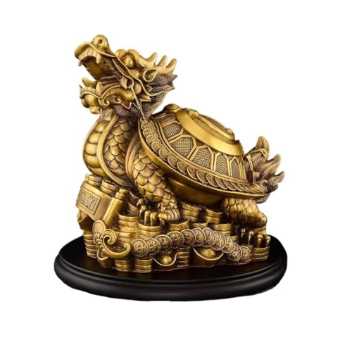 Statue dragon en laiton décor créatif pour sublimer votre bureau