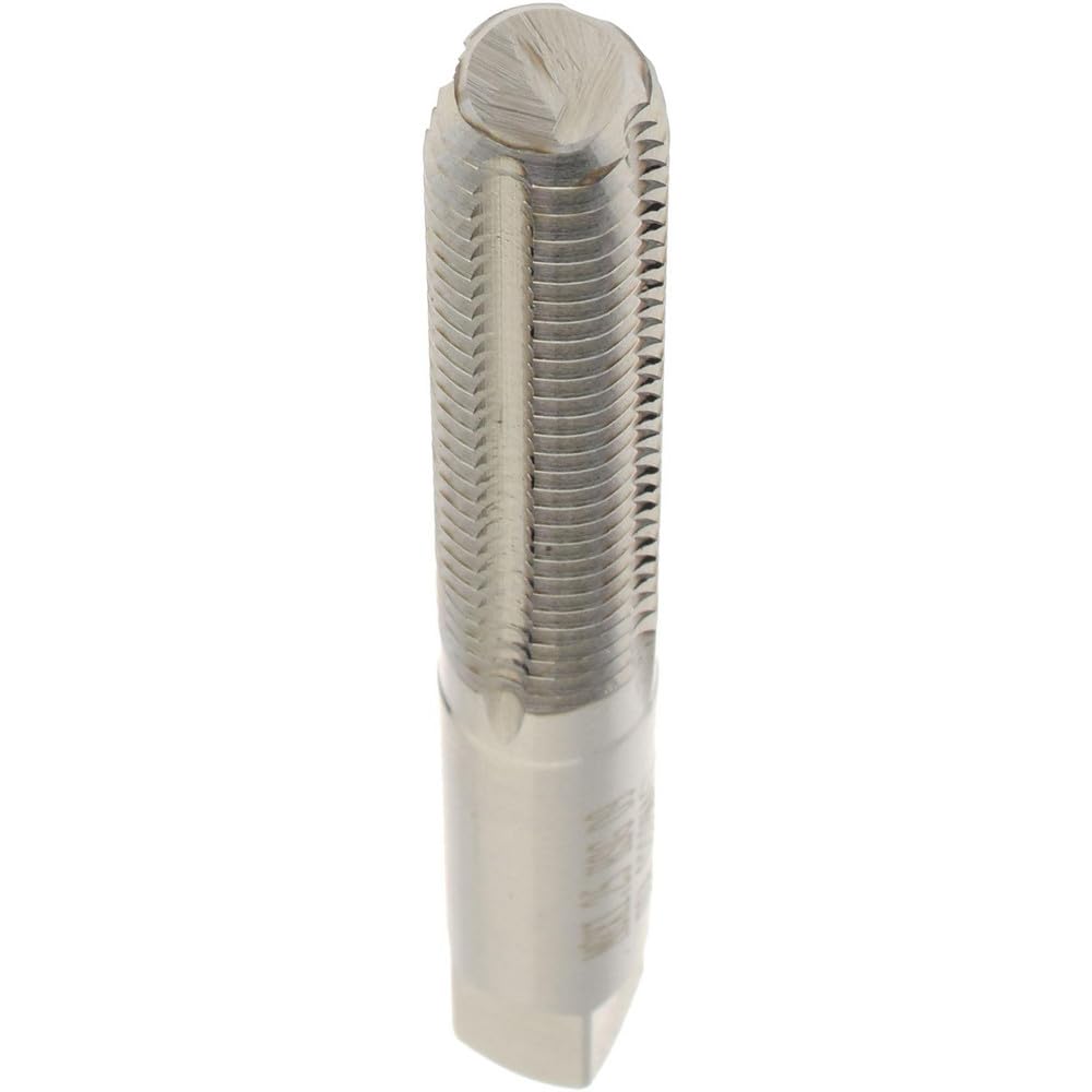 Hertel Thread Forming Tap, M8x1.25 Metric, Bottoming Chamfer, High-Speed Steel, Bright/Uncoated Finish, 1-1/8" Thread Length, D9