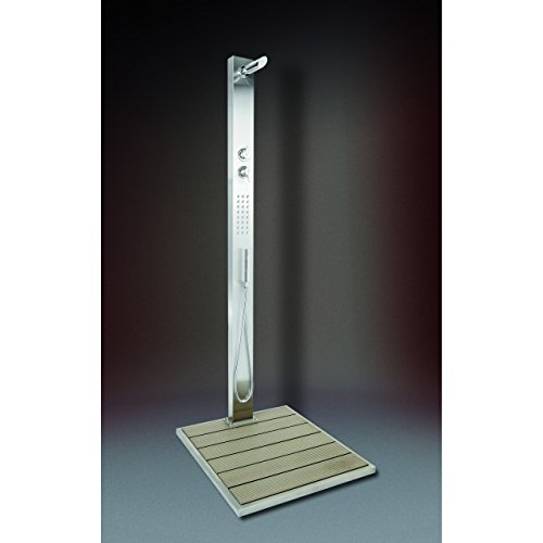 Ideal Oak Outdoor Malta Shower 706503 Cold & Hot Water