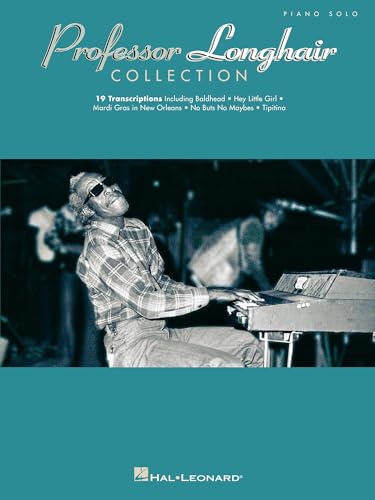 Professor Longhair Collection | Intermediate Piano Sheet Music for New Orleans R and B Style | Classic Piano Solo Songbook for Rhythm and Blues Keyboard Solos| Perfect for Students and Performers